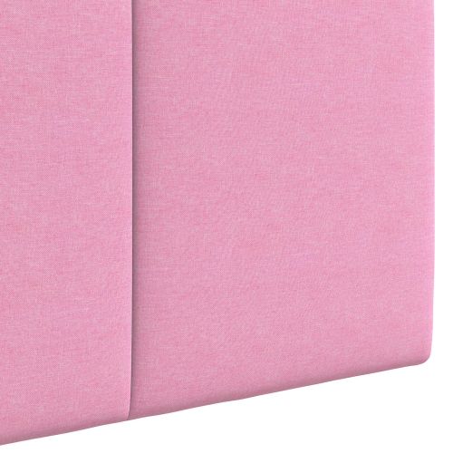 Висяща табла Монтиране на стена Розово 190 x 55 x 5 см текстил