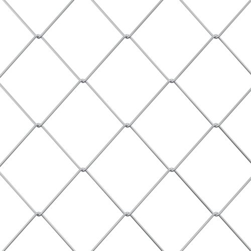 Оградa от мрежа Поцинкована 2 x 20 m Стъкло