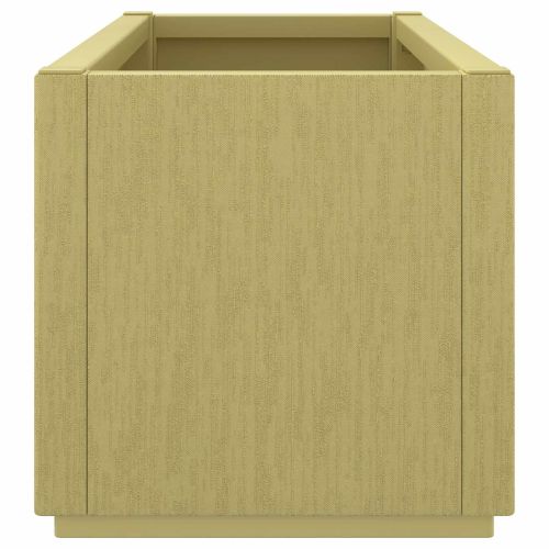 Кутия за цветя в градината Зелен 80 x 36 x 35 см ПП