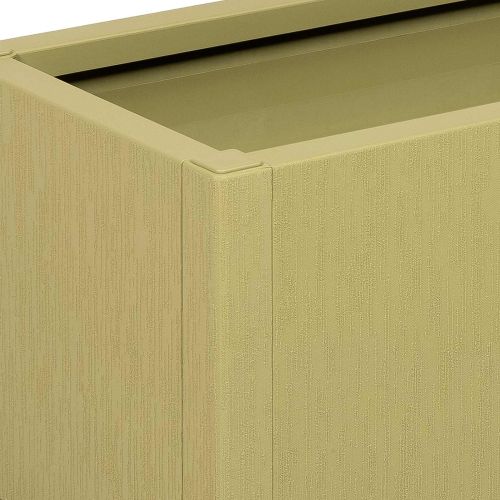 Кутия за цветя в градината Зелен 80 x 36 x 35 см ПП