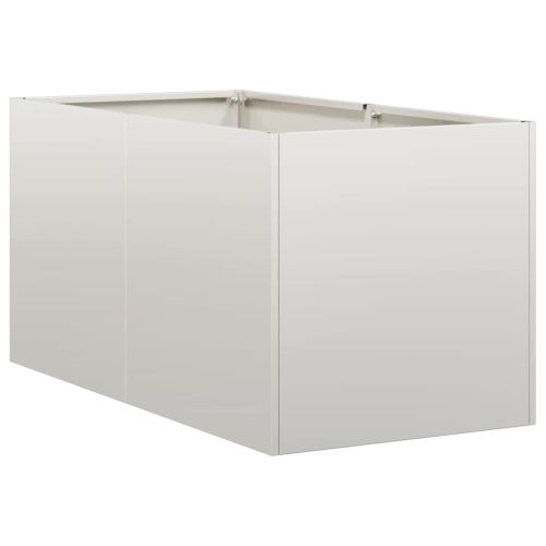 Кашпа, 40x80x40 см, неръждаема стомана