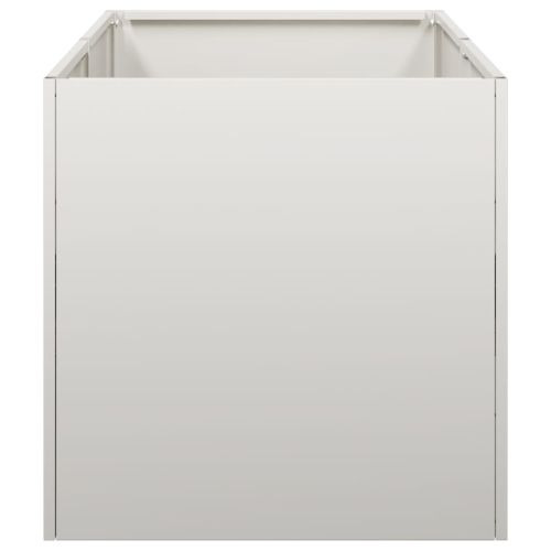 Кашпа, 40x80x40 см, неръждаема стомана