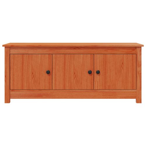 Шкаф за обувки Восъчен Кафяв 110 x 38 x 45,5 см