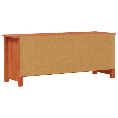 Шкаф за обувки Восъчен Кафяв 110 x 38 x 45,5 см