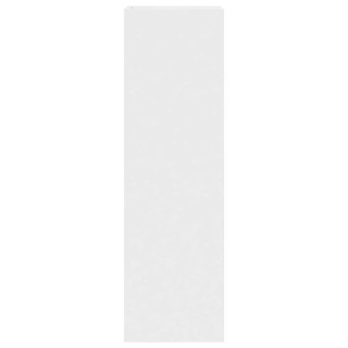 Стойка за растения 2 pcs Бял 30 x 30 x 100 см