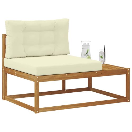 Външен край на диван с възглавница Естествен 115 x 83 x 73 см