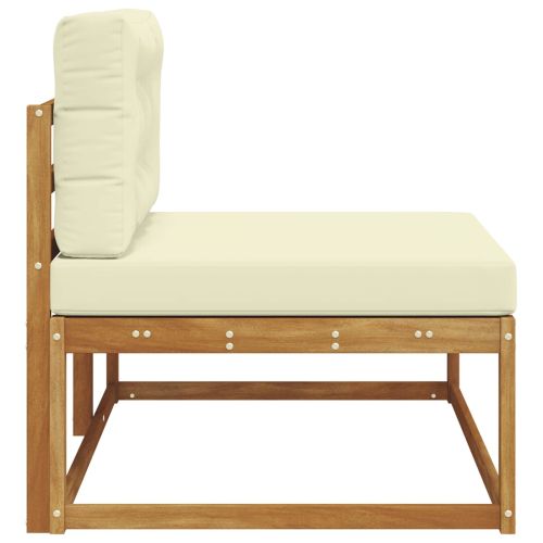 Външен край на диван с възглавница Естествен 115 x 83 x 73 см