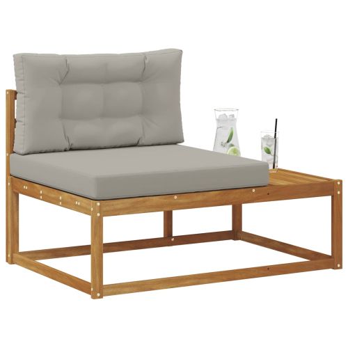 Външен край на диван с възглавница Естествен 115 x 83 x 73 см