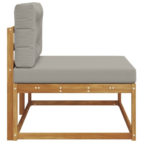 Външен край на диван с възглавница Естествен 115 x 83 x 73 см