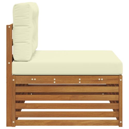 Външен край на диван с възглавница Естествен 115 x 83 x 73 см