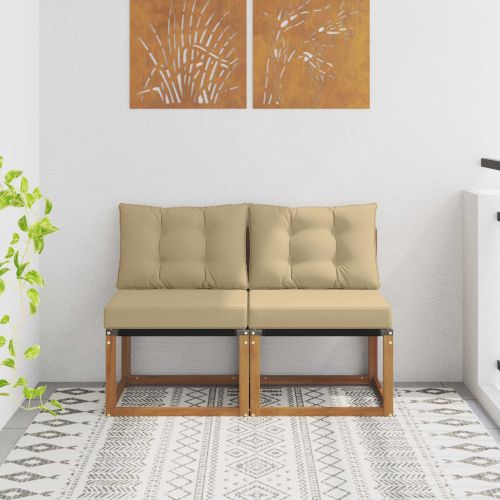 2 Брой Външен среден диван