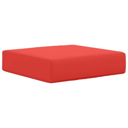 Възглавница за открито седалка Червено 40 x 40 x 8 см