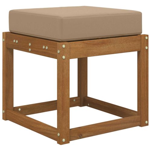 Възглавница за открито седалка Таупе 40 x 40 x 8 см