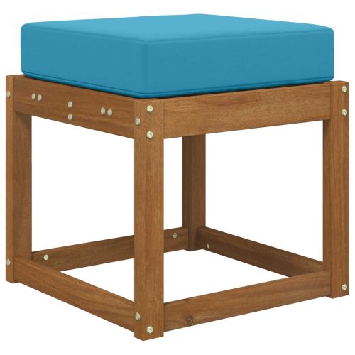 Възглавница за открито седалка Кралско синьо 40 x 40 x 8 см