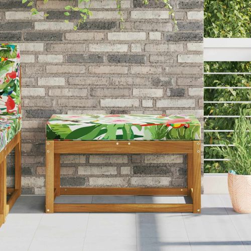 Възглавница за открито седалка цветно 80 x 40 x 8 cm