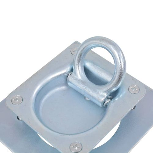 Укрепващи пръстени за товар, 8 бр, поцинкована стомана, 2000 кг