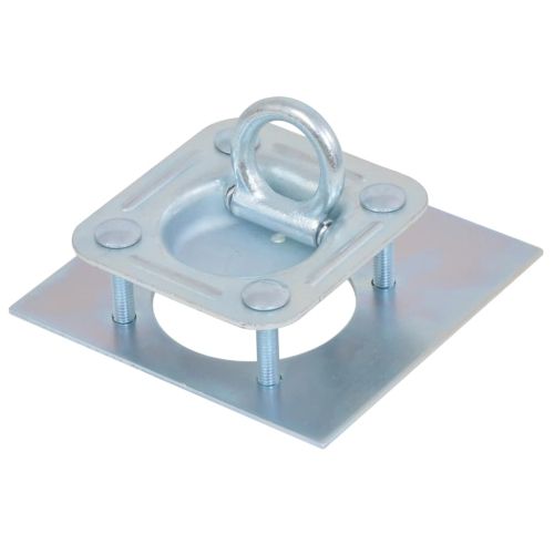 Укрепващи пръстени за товар, 6 бр, поцинкована стомана, 2000 кг