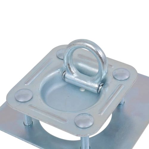 Укрепващи пръстени за товар, 6 бр, поцинкована стомана, 2000 кг