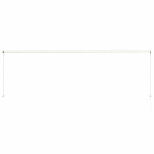 Сенник с падащо рамо, 400x150 см, кремав