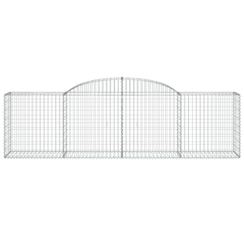Дъговидна габионна кошница 300x50x80/100 см поцинковано желязо