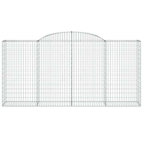 Дъговидна габионна кошница 300x50x140/160 см поцинковано желязо