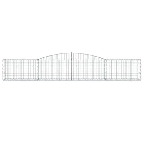 Дъговидна габионна кошница 400x50x60/80 см поцинковано желязо