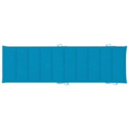 Шезлонги, 2 бр, с маса и възглавници, акациево дърво масив