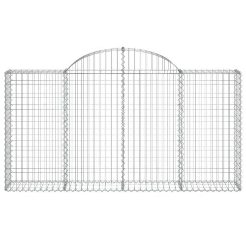 Габионни кошници арка 40 бр 200x30x100/120см поцинковано желязо