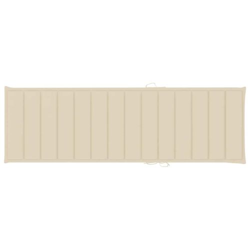 2-местен шезлонг с шалтета, бамбук