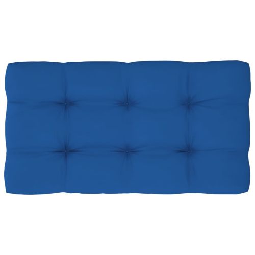 Градинска палетен среден диван сив импрегнирано борово дърво