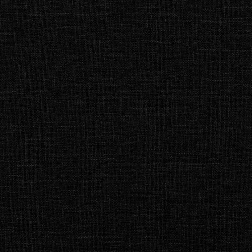 Г-образно разтегателно канапе черно 255x140x70 см плат