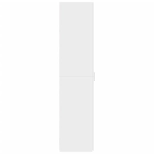 Висок шкаф, бял, 30x42,5x185 см, инженерно дърво