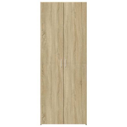 Висок шкаф, сонома дъб, 70x42,5x185 см, инженерно дърво