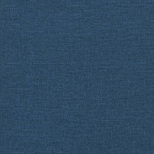 Боксспринг легло с матрак, синьо, 180x200 см, плат