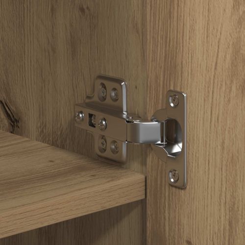 Висок шкаф дъб артизан 70 x 42.5 x 185 см Инженерно дърво