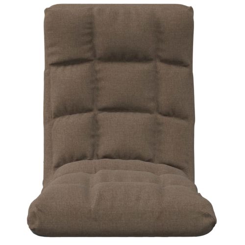 Сгъваем подов стол, таупе, текстил