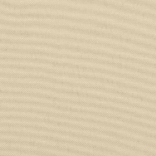 Кръгла възглавница бежова Ø 100 x11 см Оксфорд плат