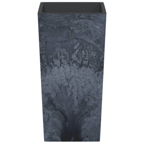 Саксия с подвижна вложка антрацит 21/49 л PP бетонна визия