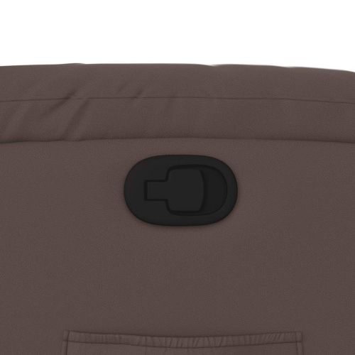 Наклоняем стол, кафяв, изкуствена кожа