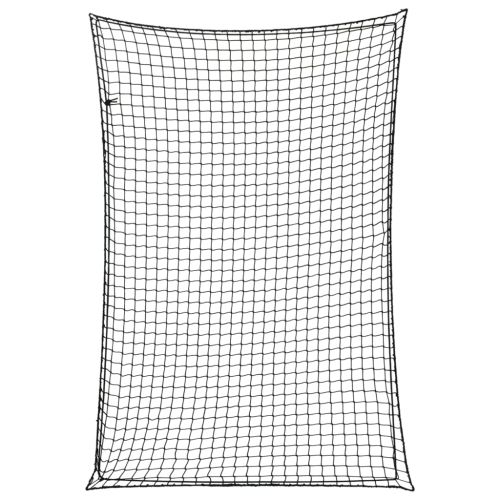Мрежа за ремарке с еластично въже, черна, 2,2x1,5 м, PP