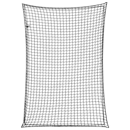 Мрежа за ремарке с еластично въже, черна, 5x3,5 м, PP