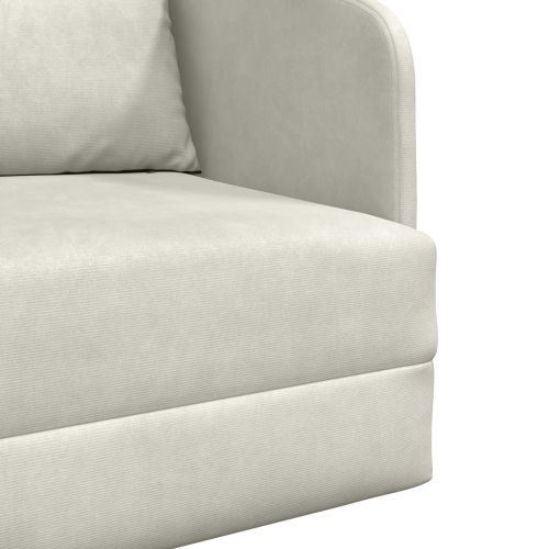 Диван легло Крем 65 x 80 x 83 см Кадифе