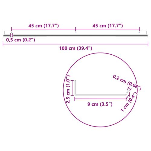 Плаващ рафт 4 pcs Горчично жълто 100 x 9 x 2,5 см Стомана
