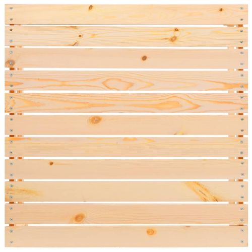 Градински табуретки с възглавници, 2 бр, борово дърво масив