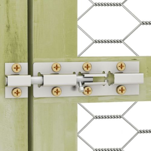 Кокошарник 200x100x150 см импрегниран бор масив