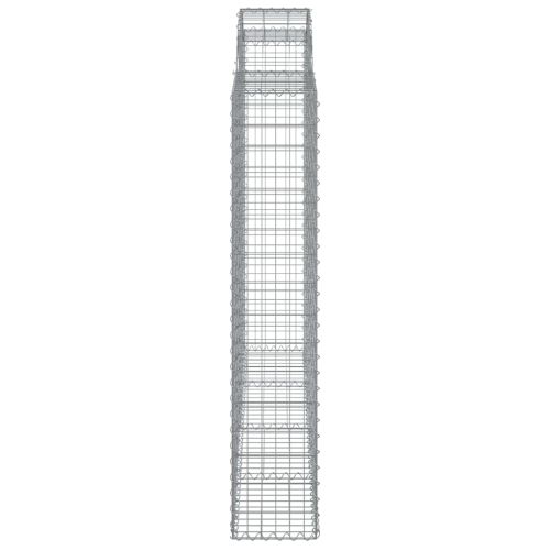 Габионни кошници арка 6 бр 200x30x160/180 см поцинковано желязо