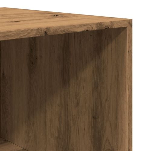 Гардероб, дъб артизан, 100x50x200 см, инженерно дърво