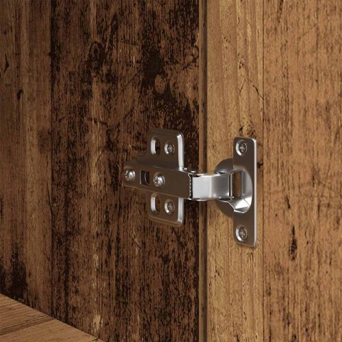 Висок шкаф, Старо дърво, 70x35x180 см, инженерно дърво