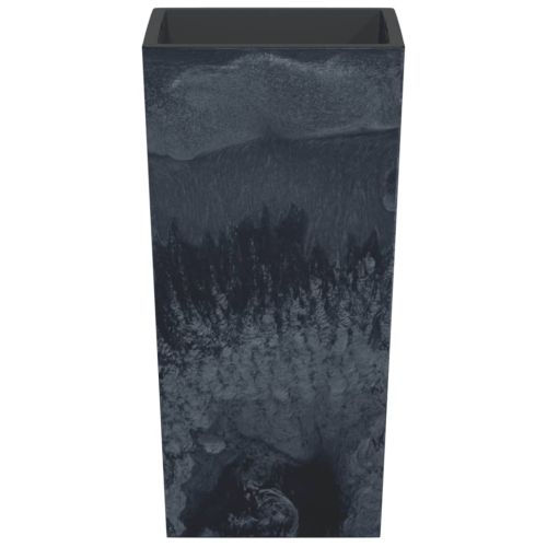 Саксия с подвижна вложка антрацит 11/26,5 л PP бетонна визия