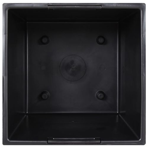 Саксия с подвижна вложка сива 21/49 л PP бетонна визия